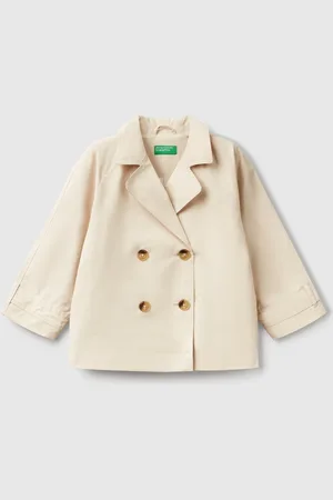 Benetton Benetton, Trench Corto Doppiopetto