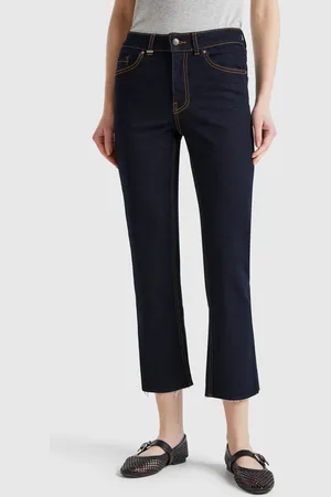 Benetton Benetton, Jeans Cropped In Cotone