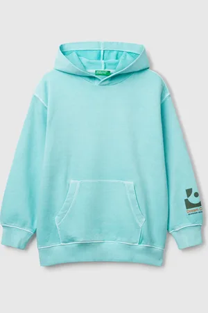 Benetton Benetton, Felpa Oversize Con Stampa