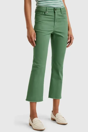 Benetton Benetton, Pantaloni Cropped Cinque Tasche