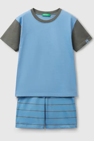 Benetton Benetton, Pigiama Corto In Puro Cotone
