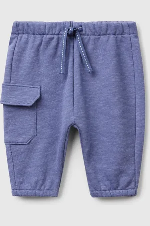 Benetton Benetton, Pantaloni In Spugna Con Taschino