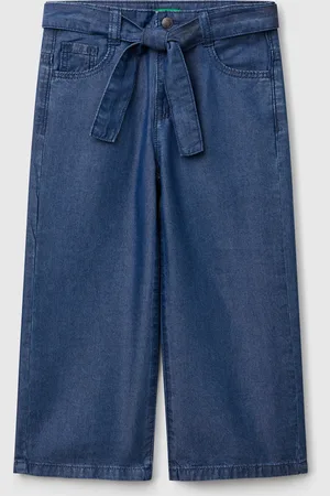 Benetton Benetton, Pantaloni Wide Fit Con Cintura