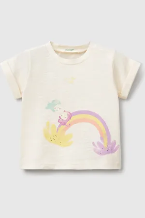 Benetton Benetton, T-shirt Con Stampa