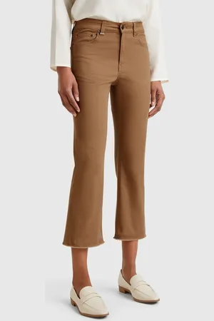 Benetton Benetton, Pantaloni Cropped Cinque Tasche