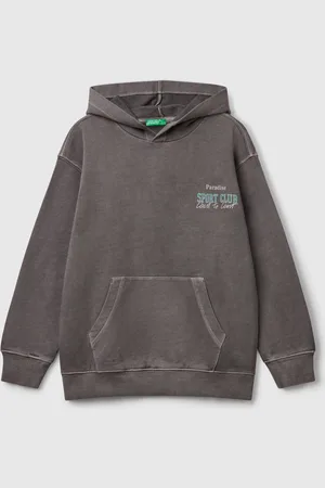 Benetton Benetton, Felpa Oversize Con Stampa