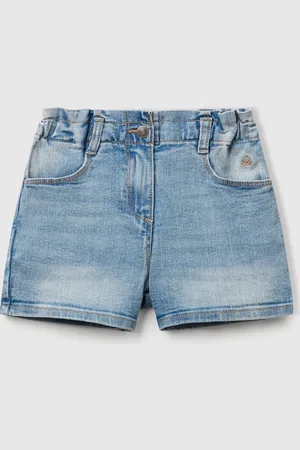 Benetton Benetton, Shorts Paperbag Di Jeans