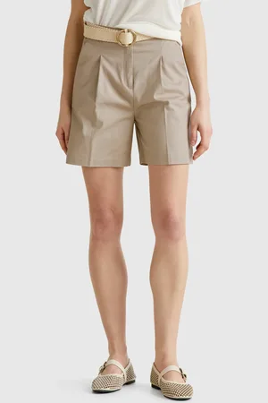 Benetton Benetton, Bermuda In Cotone Elasticizzato
