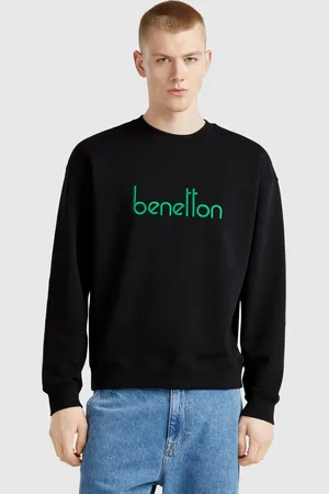 Benetton Benetton, Calda Felpa Con Logo Ricamato