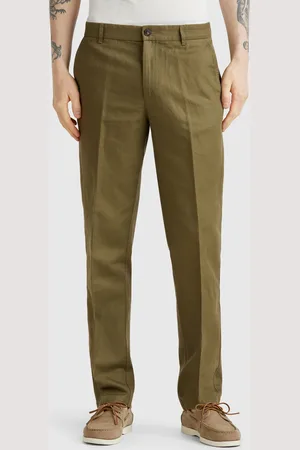 Benetton Benetton, Chino Slim Fit In Misto Lino