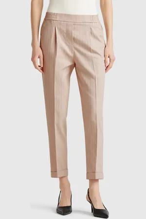 Benetton Benetton, Pantaloni Gessati Regular Fit