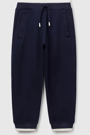 Benetton Benetton, Pantaloni In Felpa Leggera