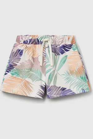 Benetton Benetton, Shorts Con Stampa Tropicale