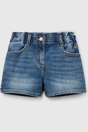 Benetton Benetton, Shorts Paperbag Di Jeans