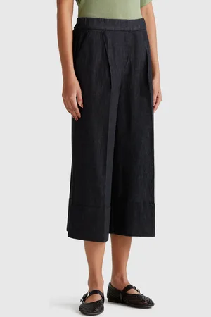 Benetton Benetton, Jeans Ampi Con Risvolto