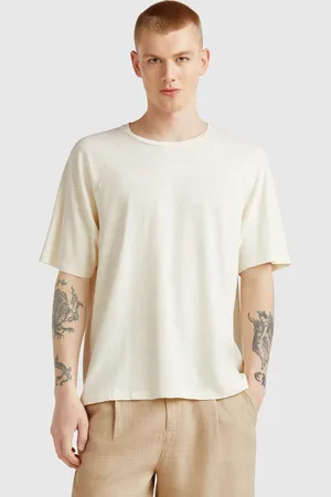 Benetton Benetton, T-shirt In Misto Lino