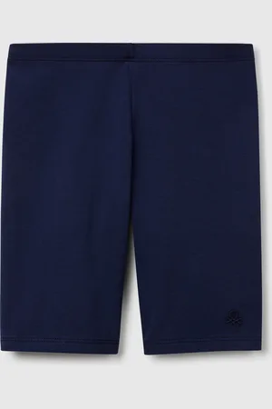 Benetton Benetton, Leggings Corti In Cotone Stretch