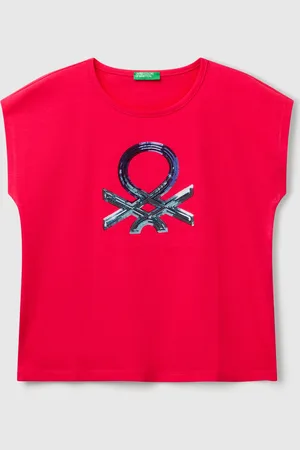 Benetton Benetton, T-shirt Con Paillettes