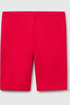 Benetton Benetton, Leggings Corti In Cotone Stretch