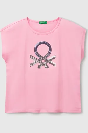 Benetton Benetton, T-shirt Con Paillettes
