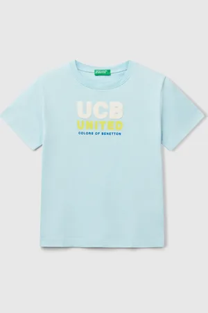 Benetton Benetton, T-shirt Con Stampa E Applicazione
