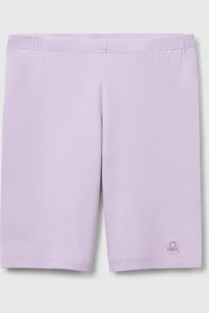 Benetton Benetton, Leggings Corti In Cotone Stretch