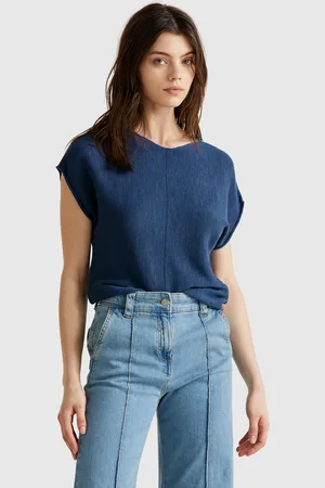 Benetton Benetton, Maglioncino In Cotone E Lino