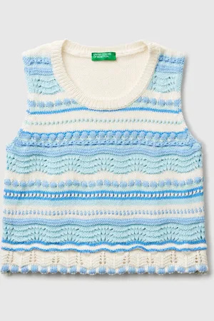 Benetton Benetton, Top In Maglia Lavorato