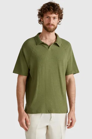 Benetton Benetton, Polo In Misto Lino