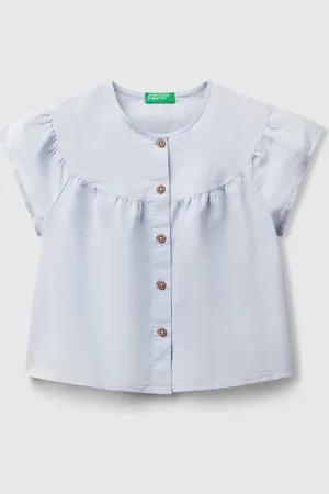 Benetton Benetton, Blusa In Misto Lino
