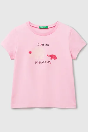 Benetton Benetton, T-shirt Regular Fit Con Glitter
