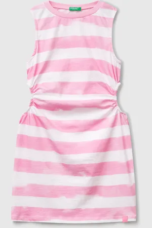 Benetton Benetton, Vestito A Righe Con Oblò