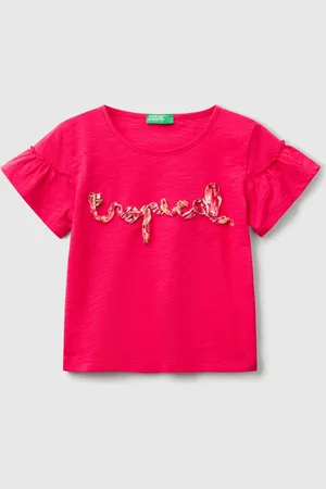 Benetton Benetton, T-shirt Con Applicazione