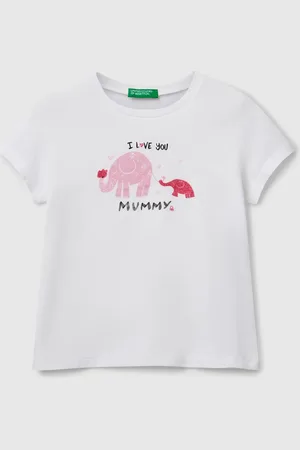 Benetton Benetton, T-shirt Regular Fit Con Glitter