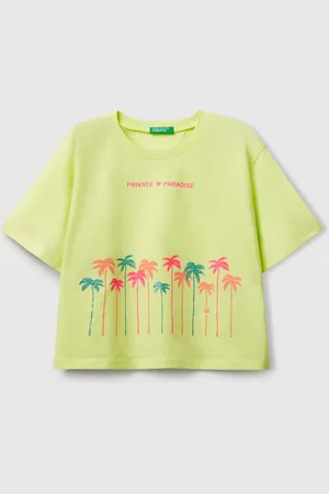 Benetton Benetton, Maglietta Con Stampa Glitterata