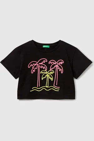 Benetton Benetton, T-shirt Con Ricamo