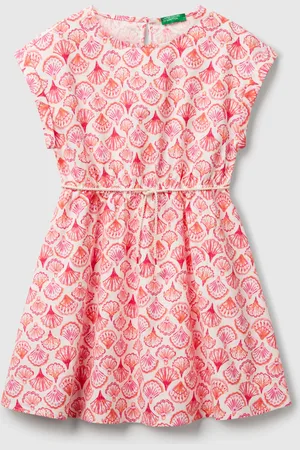 Benetton Benetton, Abito Svasato Fantasia