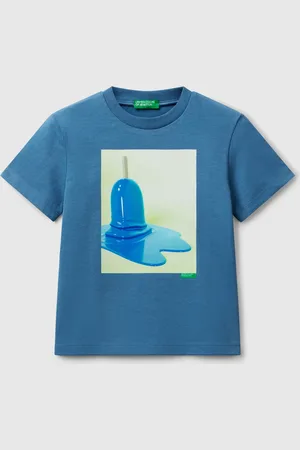 Benetton Benetton, T-shirt Con Stampa Gelato