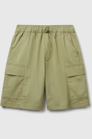 Benetton Benetton, Bermuda Parachute In Cotone Stretch
