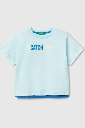 Benetton Benetton, T-shirt Over Fit In Cotone Leggero