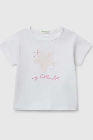 Benetton Benetton, T-shirt Manica Corta Con Stampa