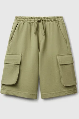 Benetton Benetton, Shorts Cargo In Felpa Leggera