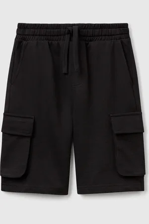 Benetton Benetton, Shorts Cargo In Felpa Leggera
