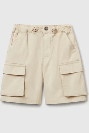 Benetton Benetton, Shorts Parachute In Cotone Stretch