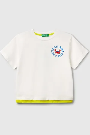 Benetton Benetton, T-shirt Over Fit In Cotone Leggero