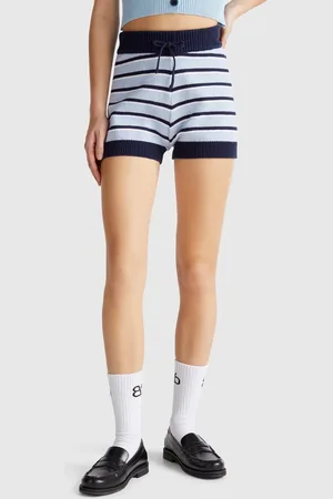 Benetton Benetton, Shorts In Maglia A Righe