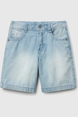 Benetton Benetton, Pantaloni Corti Straight A Quadri