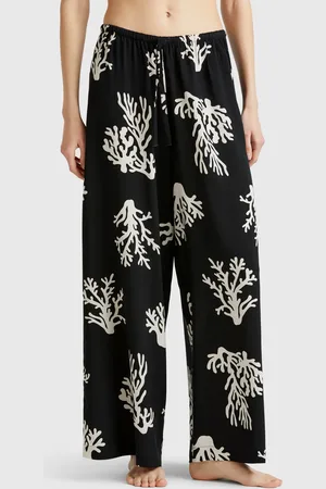Benetton Benetton, Pantaloni Con Stampa Coralli
