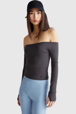 Benetton Benetton, Maglietta Con Scollo Bardot