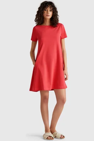 Benetton Benetton, Abito Corto Svasato
